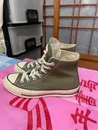 在飛比找Yahoo!奇摩拍賣優惠-「 二手鞋 」 Converse 1970 女版高筒帆布鞋 