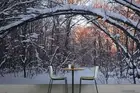 3D Snow Forest Landscape Wallpaper Wall Murals Removable Wallpaper 144