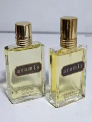Vintage Aramis 1.7 Fl Oz Cologne Spray + 2 Fl Oz Aftershave Made in Swiss & UK