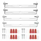 4 Set 105mm(4.13"), 115mm(4.53") Universal Light Fixture Mounting Bracket Kits