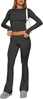 [Doweha] Two Piece Outfits for Women Summer Joggers Crop Tank top Sweatsuits Biker Short Set Matching Sets Tracksuit