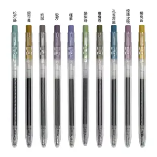 PENROTE筆樂 跳動輕復古中性筆 0.5mm 文具【金興發】