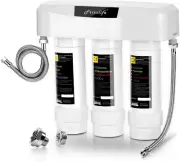 Frizzlife 3 Stage Under Sink Water Filter System Purifier with Faucet SP99