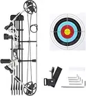 Compound Bow and Arrow Kit Hunting and Target Bows Can Be Adjusted To 20-70 Lbs