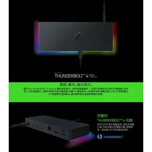 Razer雷蛇 Thunderbolt 4 RC21-01690100-R3J1 擴充塢Dock Chroma RGB