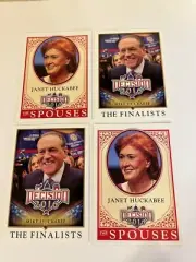 2016 Decision Mike & Janet Huckabee "4-card lot"