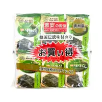 在飛比找蝦皮購物優惠-韓國 熱銷 12入袋裝 激安殿堂 海苔 竹鹽 54g