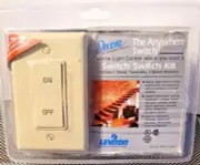 Leviton Anywhere Decora RF Remote 3-Way Switch Kit 6696-I Ivory