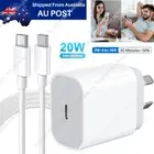 20W USB Type C Fast Charger For iPhone 14/13/12/Pro Max/XS PD Power Block Cable
