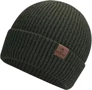 [CHUANGLI] Oversize XXL Beanie Hats for Men Big Heads, Winter Cuffed Knitted Beany Hats, Warm Slouchy Skull Watch Caps