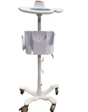NIB Welch Allyn Connex Series Patient Monitor Mobile Stand 4800-60 w Storage Bin