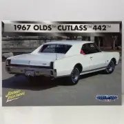 CARD ONLY: Johnny Lightning Trading Card 1967 Olds Oldsmobile Cutlass 442