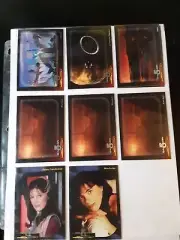 Babylon 5 Assorted Chase Card Lot 8 Cards Fleer Skybox Faces Of Delenn Worlds