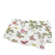 Matouk Baudin Butterfly Percale Flat Sheet, King