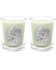 Qualitas Candles Verbena Two Scented Beeswax Candle Set