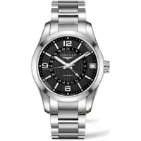 在飛比找蝦皮購物優惠-Conquest Classic GMT 男士手錶 - L2