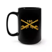 Black Mug 15oz - Army - 180th Cavalry Regiment Branch wo Txt X 300