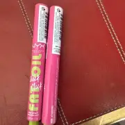 2x NYX Fat Oil Slick Vegan Lip Balm Lightweight Buildable Thriving