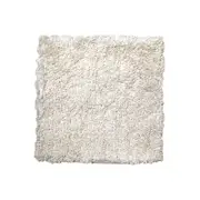 Loopini Cotton Cushion Cover White