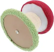 Interactive Cat Scratching Post Mushroom Style Sisal Pole Daily Use Kitten Scratcher Pet Plaything