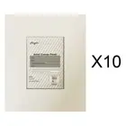 10X Blank Canvas Panel Board 10”x 12” Artist Canvas Art Drawing Wholesale Craft