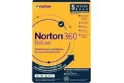 Norton 360 Deluxe Protection 1 User 5 Devices 1 Year Subscription