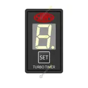 1 x SAAS Turbo Timer Digital Switch Gauge Auto Toyota 40 x 20 SG81801