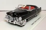 Spark 1:43 1950 Cadillac Series 61 Convertible Black Beauty w/Red Interior LOOK!