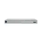 Ubiquiti Pro XG 10 PoE, 1U,Professional-grade 10-port, Layer 3 Etherlighting PoE+++ Switch,(10) 10 GbE and (2) 10G SFP+ Ports,