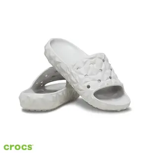 Crocs 卡駱馳 (中性鞋) 幾何經典拖鞋-209608-1FT