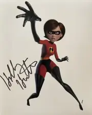 Holly Hunter The Incredibles Signed Autograph 10x8 Photo ACOA