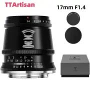 TTArtisan 17mm F1.4 APS-C Wide Angle Manual Focus Lens for M43 M4/3 Mount Camera