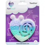 Nail Snail Pastel Baby Teether Single