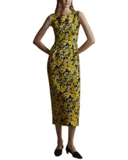 Adam Lippes Ophelia Wool & Silk-Blend Dress
