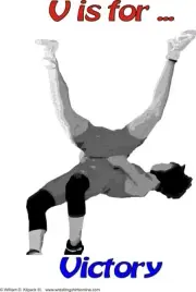 V is for ... Victory Freestyle & Greco-Roman Wrestling T-Shirt