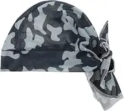 [Healeved] Multi-Purpose Outdoor Cap Windproof Cycling Headscarf Uv Protection Lightweight and Portable for Sports Enthusiasts Camouflage