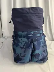 Corkcicle Outdoor Cooler/Beverage Bucket Bag. Blue Camo $160 MSRP. 12 Can/4 Btl