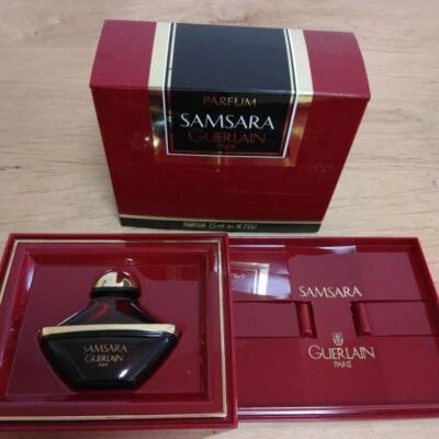 Vintage Guerlain Samsara Perfume 0.25 Oz Eau de Parfum EDP 7.5 ML Spray NIB EDP