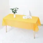 Plastic Tablecloth Disposable Plastic Tablecloth Colorful Rectangle Table
