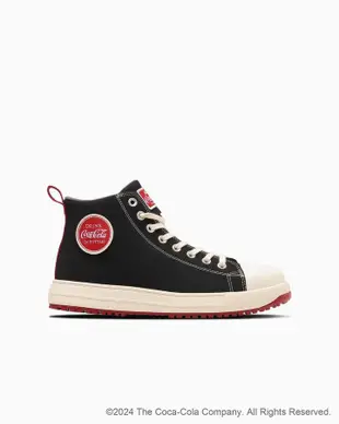 日本限定 Converse ALL STAR PS Coca-Cola HI 工作鞋 安全鞋 可口可樂 聯名款 黑色/ 26 cm