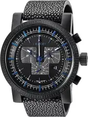 NIXON Magnacon Leather II Men's Chronograph Quartz Watch | SWISS MOVEMENT | NEW