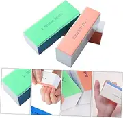 Gogogmee 10pcs Durable Nail Art Polishing Block Gentle Nail Buffing Tools for Manicure Salon