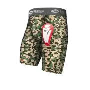 Compression Shorts with Protective Bio-Flex Cup, Moisture Wicking Vented
