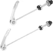 2pcs Bicycle Hub Stem Axle Quick Release Bike Axle Quick Release Lock Skewers Quick Release Hub Mountain Bike Front Hubs Quick Release Axle