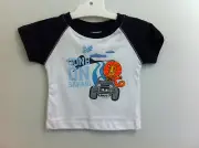 BABY BOY'S BQT NAVY/WHITE SAFARI T SHIRT~~BNWT~~000 00