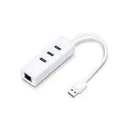 TP-Link UE330 3 Port USB 3.0 Hub & Gigabit Ethernet Adapter