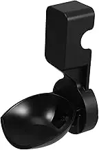 ETHZZLE Speaker Wall Mount Bracket with Cable Management Punch Socket Holder for Speakers Black Space Saving Design for Organized Power Cord