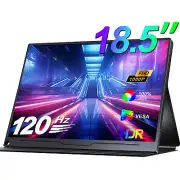 UPERFECT 18.5" 120Hz Gaming Monitor 1920x1080 Portable Screen for Laptop PS Xbox