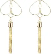 Sex Bondage BDSM Nipple Clamps With Metal Tassels Sex Adjustable Body Clips Non-Piercing Jewelry For Women And Couples
