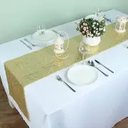 5 SEQUIN TULLE TABLE RUNNERS or CHAIR COVER SASHES 14"x108" Made USA 10 Colors